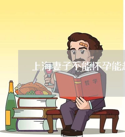 上海妻子不能怀孕能起诉离婚吗/2023060284837 上海妻子不能怀孕能起诉离婚吗/2023060284837