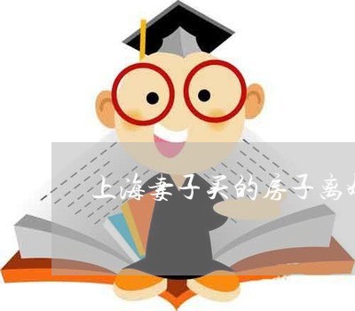 上海妻子买的房子离婚归谁/2023031415817 上海妻子买的房子离婚归谁/2023031415817