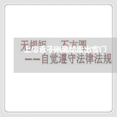 上海妻子刚离婚走出家门/2023022550372 上海妻子刚离婚走出家门/2023022550372