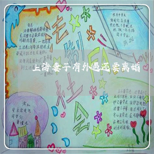 上海妻子有外遇还要离婚/2023022576147 上海妻子有外遇还要离婚/2023022576147