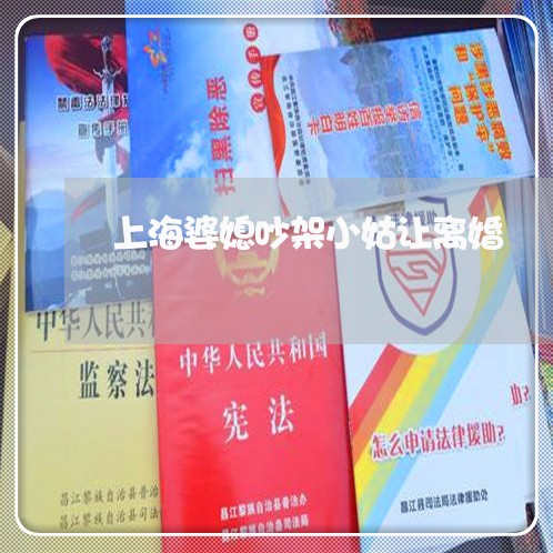 上海婆媳吵架小姑让离婚/2023022526081