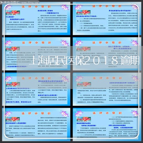 上海居民医保2018逾期