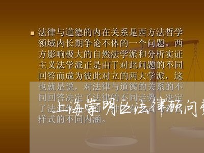 上海崇明区法律顾问费用/2023061859371