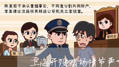 上海开设赌场情节严重的解释/2023032638190
