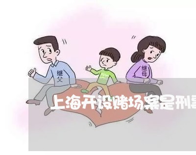 上海开设赌场案是刑事案件吗/2023032605028