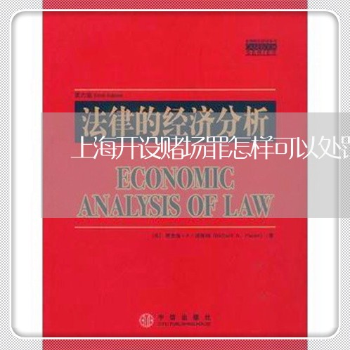 上海开设赌场罪怎样可以处罚/2023032638269