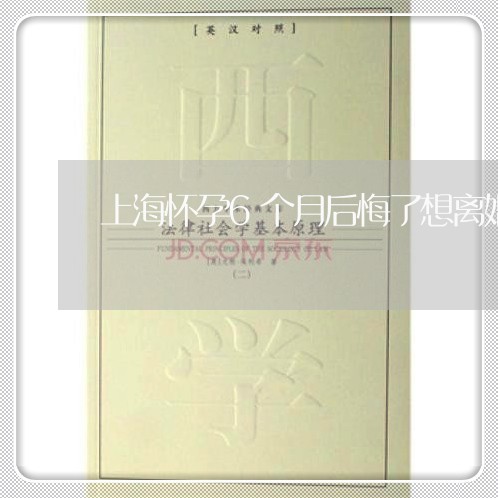 上海怀孕6个月后悔了想离婚/2023032711506