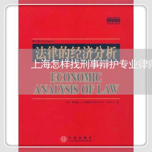 上海怎样找刑事辩护专业律师/2023032752673