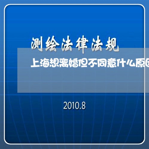 上海想离婚但不同意什么原因/2023032794158