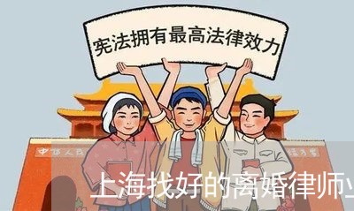 上海找好的离婚律师业务价钱/2023032693836
