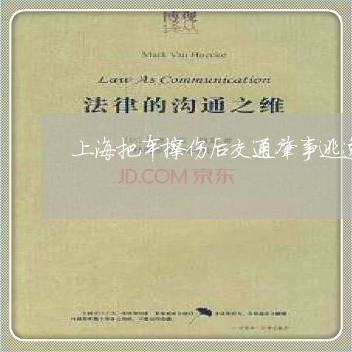 上海把车擦伤后交通肇事逃逸/2023032618248 上海把车擦伤后交通肇事逃逸/2023032618248