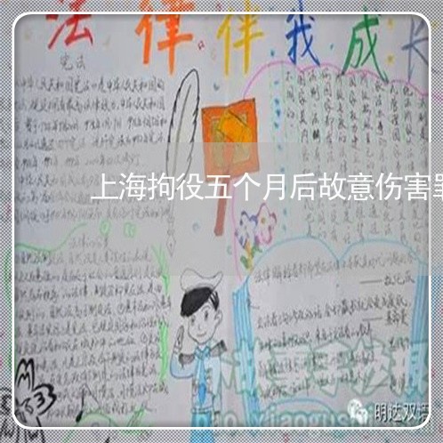 上海拘役五个月后故意伤害罪/2023032616837