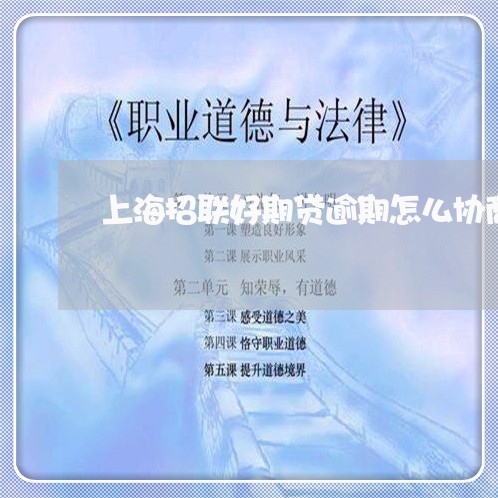 上海招联好期贷逾期怎么协商/2023032657271