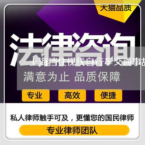 上海挡住视线自行车交通事故/2023032660392 上海挡住视线自行车交通事故/2023032660392