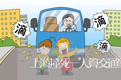 上海撞死一人算交通肇事罪吗/2023032672504