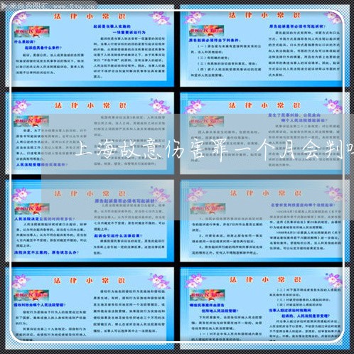 上海故意伤害罪一个月会判吗/2023032646269 上海故意伤害罪一个月会判吗/2023032646269