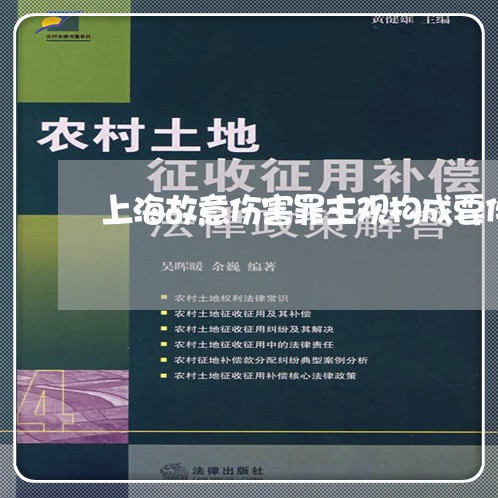 上海故意伤害罪主观构成要件/2023032614916 上海故意伤害罪主观构成要件/2023032614916