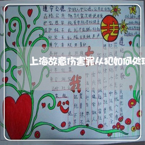 上海故意伤害罪从犯如何处理/2023032603916