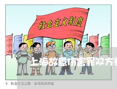 上海故意伤害罪双方都有责任/2023032652604