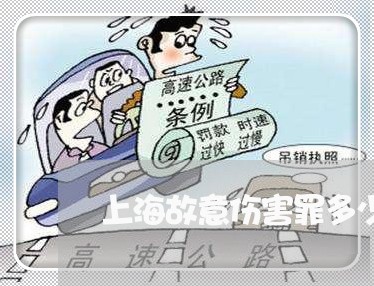 上海故意伤害罪多少针够判刑/2023032659189