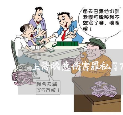 上海故意伤害罪私了7万少吗/2023032627369
