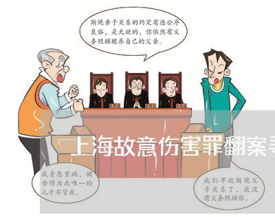 上海故意伤害罪翻案寻衅滋事/2023032625930
