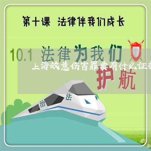 上海故意伤害罪要有什么证据/2023032629142