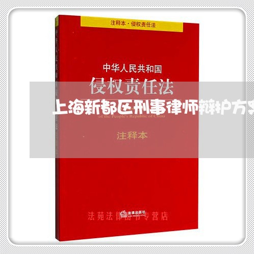 上海新都区刑事律师辩护方案/2023032675037