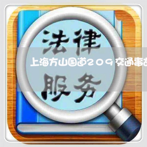 上海方山国道209交通事故/2023032631504 上海方山国道209交通事故/2023032631504