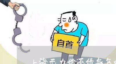 上海无力偿还债务怎么办离婚/2023032649260