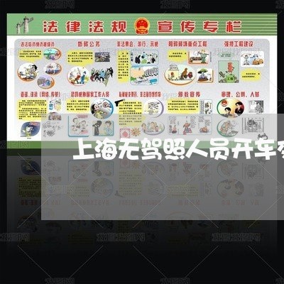 上海无驾照人员开车交通肇事/2023032660592