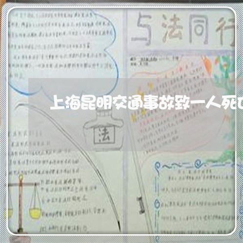 上海昆明交通事故致一人死亡/2023032694825