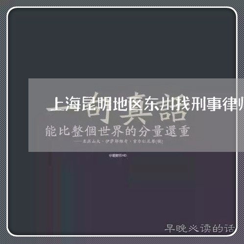 上海昆明地区东川找刑事律师/2023032632584