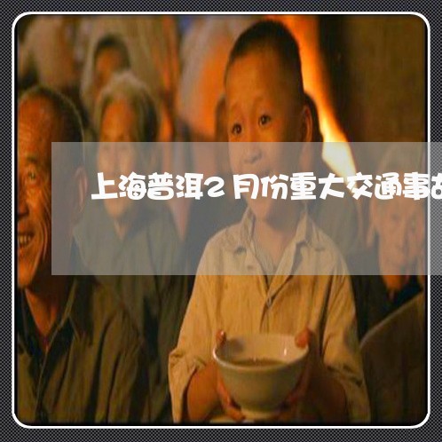 上海普洱2月份重大交通事故/2023032629492