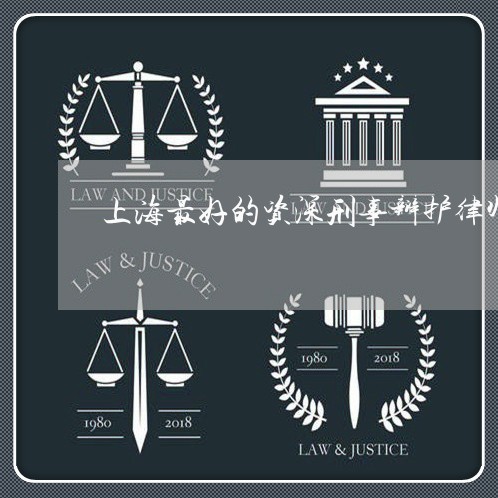 上海最好的资深刑事辩护律师/2023032642426