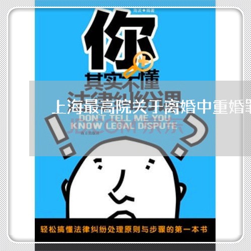上海最高院关于离婚中重婚罪/2023032649294
