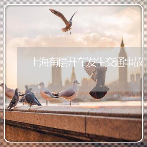 上海有偿开车发生交通事故/2023032428380