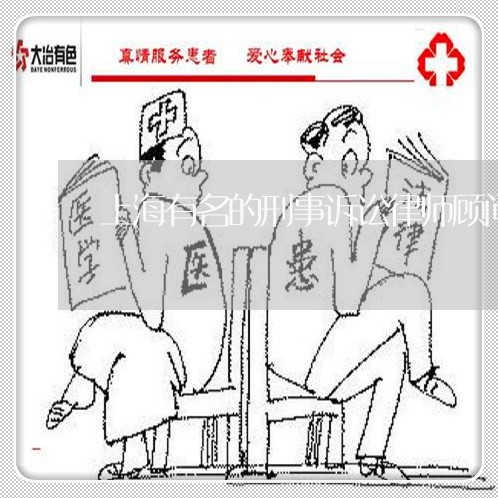 上海有名的刑事诉讼律师顾问/2023032651604