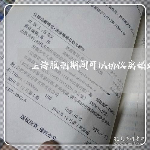 上海服刑期间可以协议离婚么/2023032645158