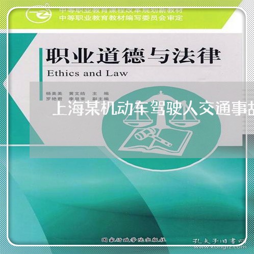 上海某机动车驾驶人交通事故/2023032524161