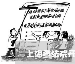 上海查法院开庭信息 上海查法院开庭信息