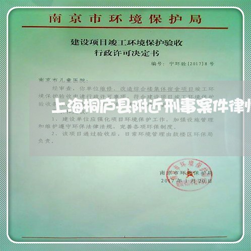 上海桐庐县附近刑事案件律师/2023032559471