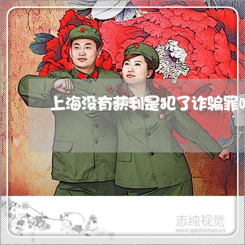 上海没有获利是犯了诈骗罪吗/2023032571927
