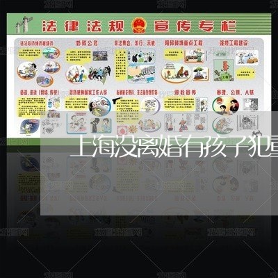 上海没离婚有孩子犯重婚罪吗/2023032574847
