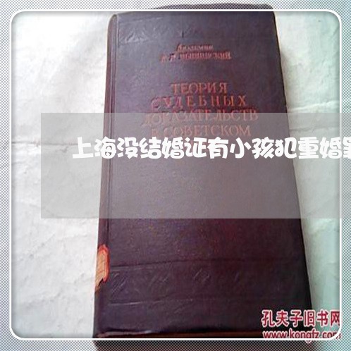 上海没结婚证有小孩犯重婚罪/2023032518460 上海没结婚证有小孩犯重婚罪/2023032518460