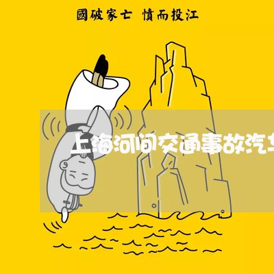 上海河间交通事故汽车落河里/2023032506027