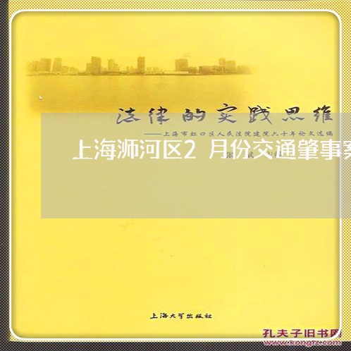 上海浉河区2月份交通肇事案/2023032572605 上海浉河区2月份交通肇事案/2023032572605