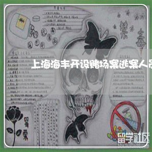 上海海丰开设赌场案逃案人员/2023032514837