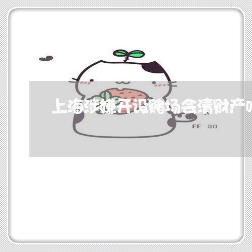 上海涉嫌开设赌场会清财产吗/2023032560503