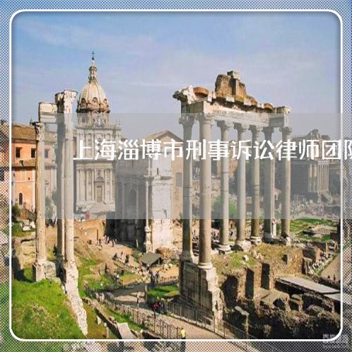 上海淄博市刑事诉讼律师团队/2023032561682 上海淄博市刑事诉讼律师团队/2023032561682